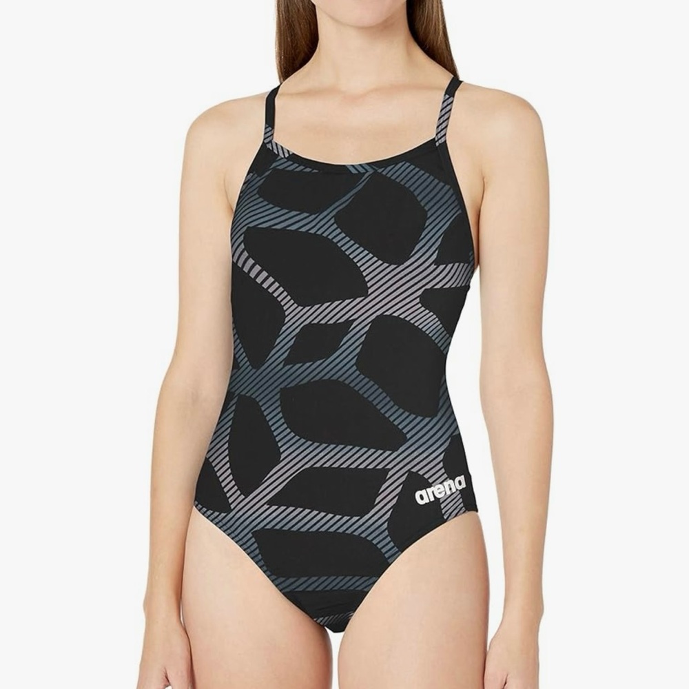 NWT ARENA Women's Spider Light Drop Back MaxLife One Piece